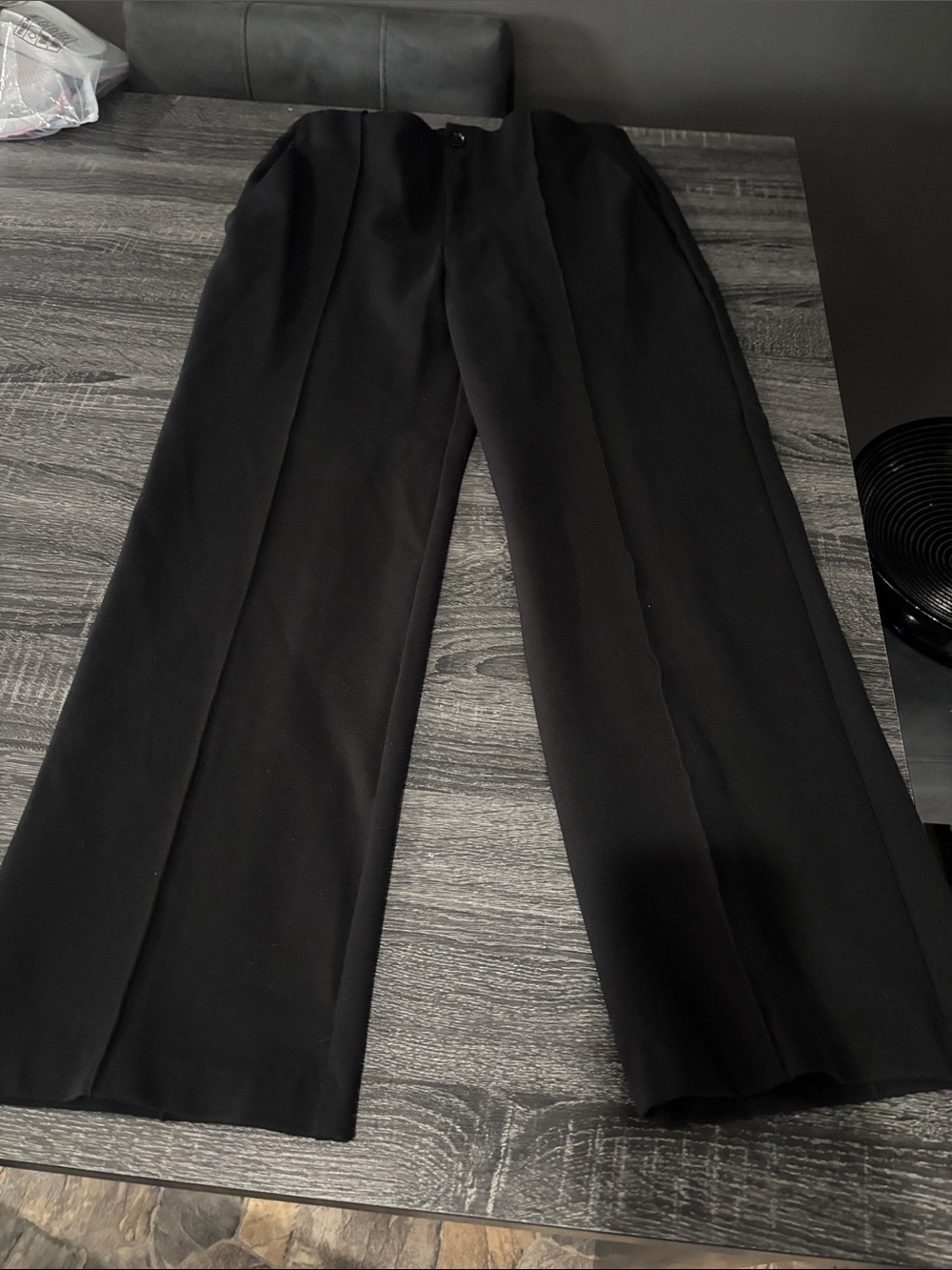 Banana Republic Black Boot-Cut Dress Pants
